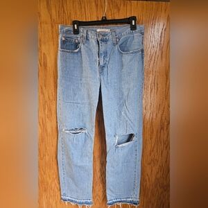Women's Levi's low pro jeans